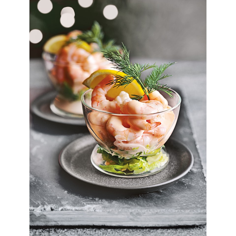 image 1 of 11. Tesco Finest Jumbo King Prawn Cocktail 430g  (Serves 4)