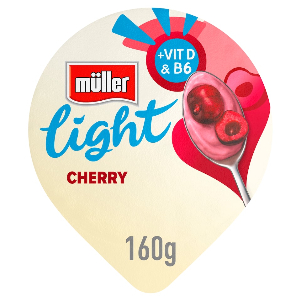 image 1 of Muller Light Cherry Yogurt 160G
