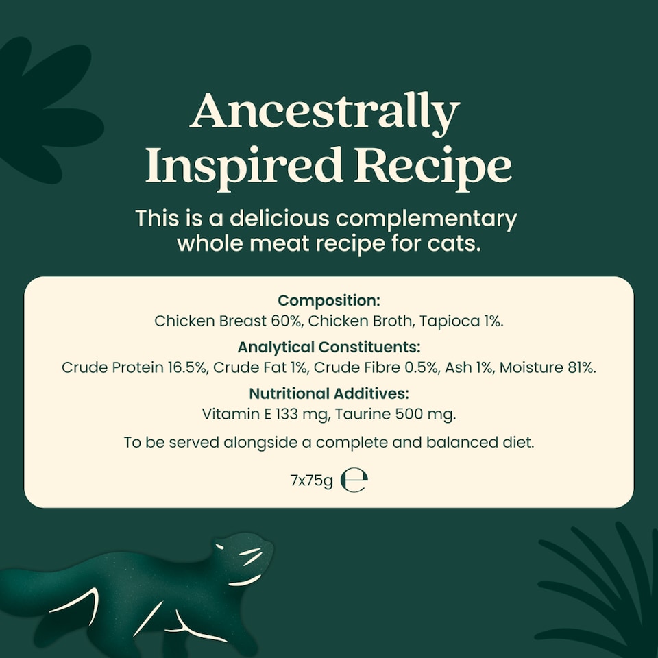image 1 of Untamed Chicken Breast In Jelly Food 75G 