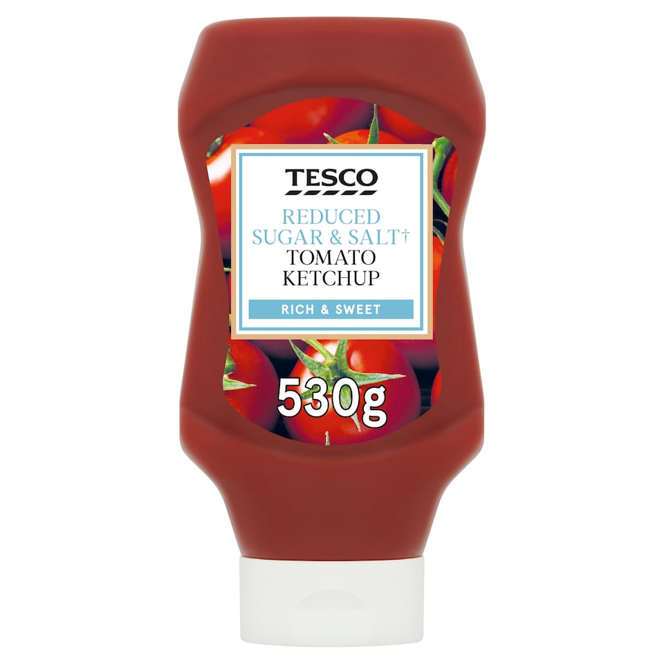 Tesco Reduced Sugar & Salt Ketchup 530G