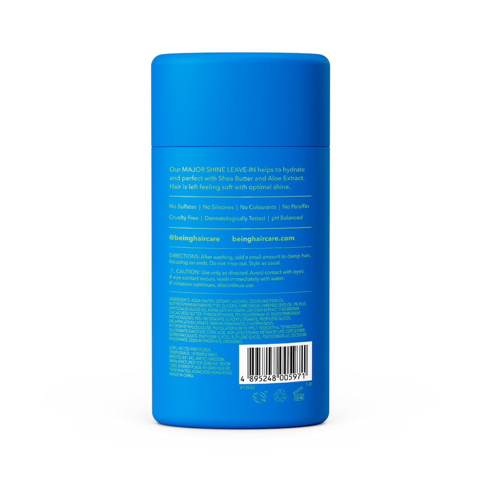 image 1 of BEING MAJOR SHINE LEAVE IN CONDITIONER 227ML