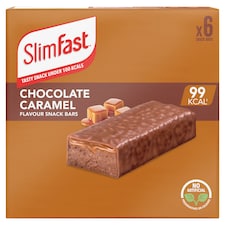SlimFast Snack Bar - Chocolate Caramel 6 Bars 156g