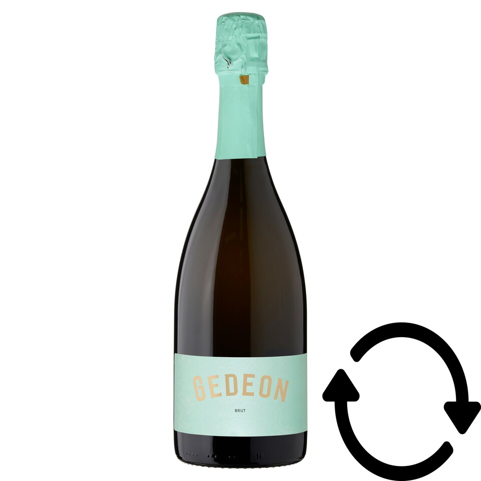 Gedeon Birtok Brut fehér minőségi magyar pezsgő 12% 750 ml  1. kép
