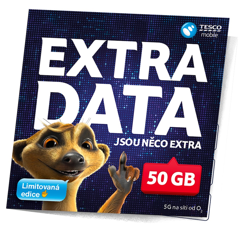 Tesco Mobile SIM EXTRA Data 50 GB