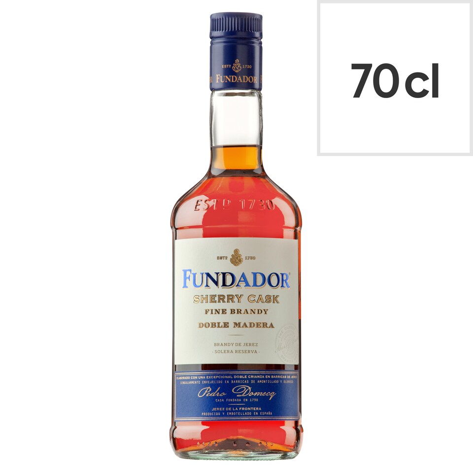 image 1 of Fundador Sherry Cask Fine Brandy Doble Madera 70cl