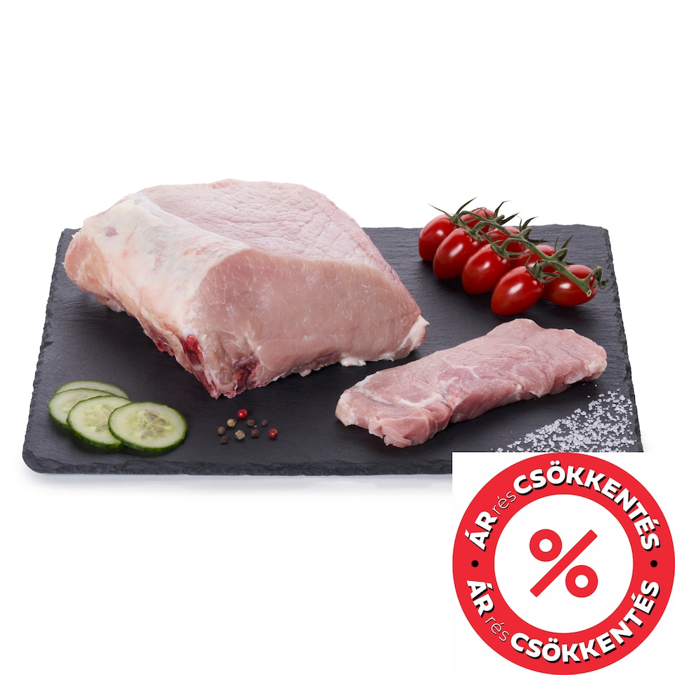 Tesco csontos sertés karaj