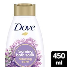 Dove Relaxing Care Lavender & Chamomile Bath Soak Bubble Bath 450ml