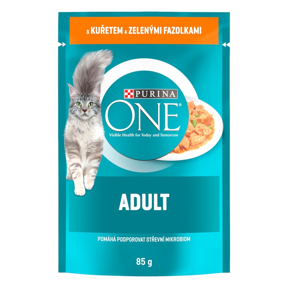 image 1 of Purina ONE Adult Pouch for Cats Chicken in Juice 85g