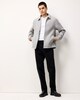 image 2 of F&F Textured Zip Up Jacket in Grey