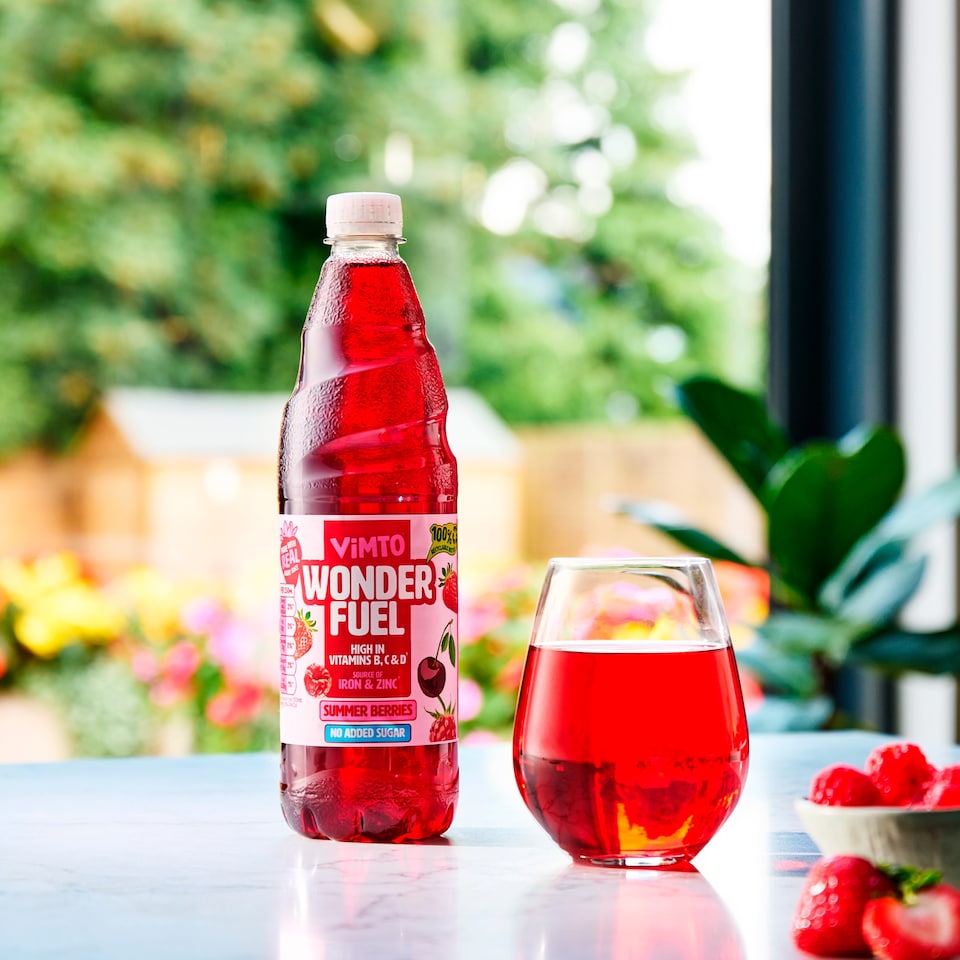 image 1 of Vimto Wonderfuel Summer Berries Squash 725ml
