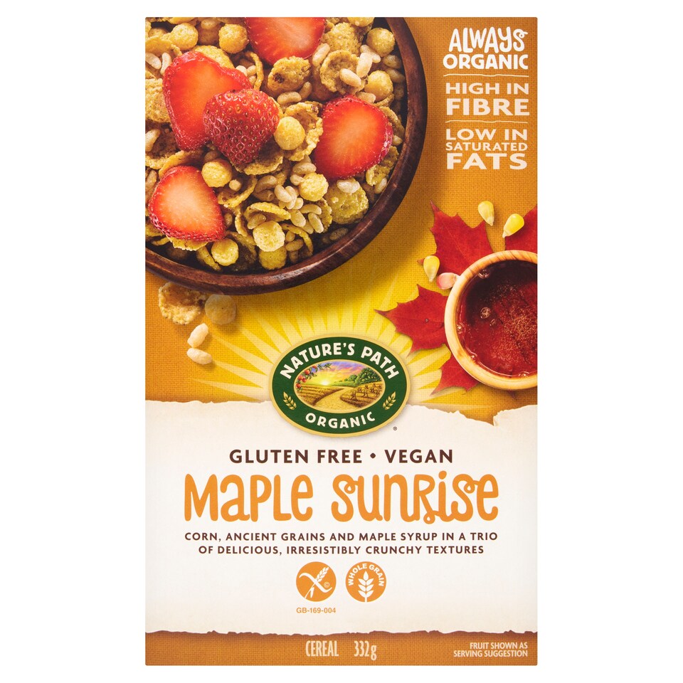 image 1 of Natures Path Organic Maple Sunrise Gluten Free Cereal 332G