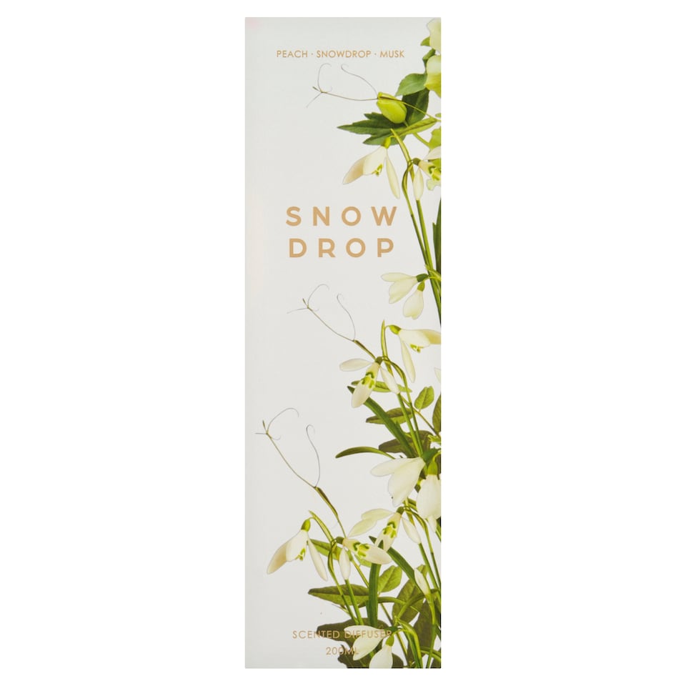 image 1 of F&F Home Floral Bouquet Reed Diffuser Snowdrop 200Ml