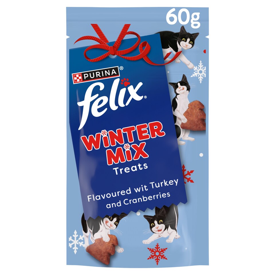 image 1 of Felix Winter Mix Cat Treats 60g 