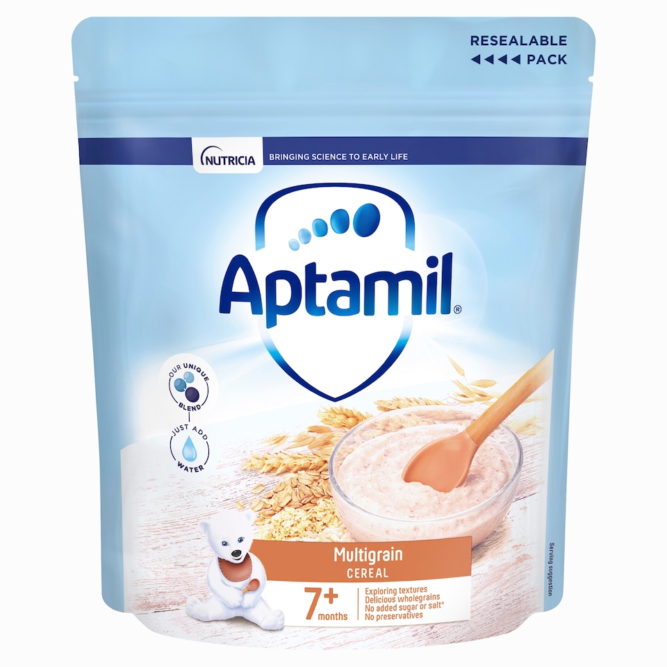 image 1 of Aptamil Multigrain Baby Cereal 7+ Months 200g