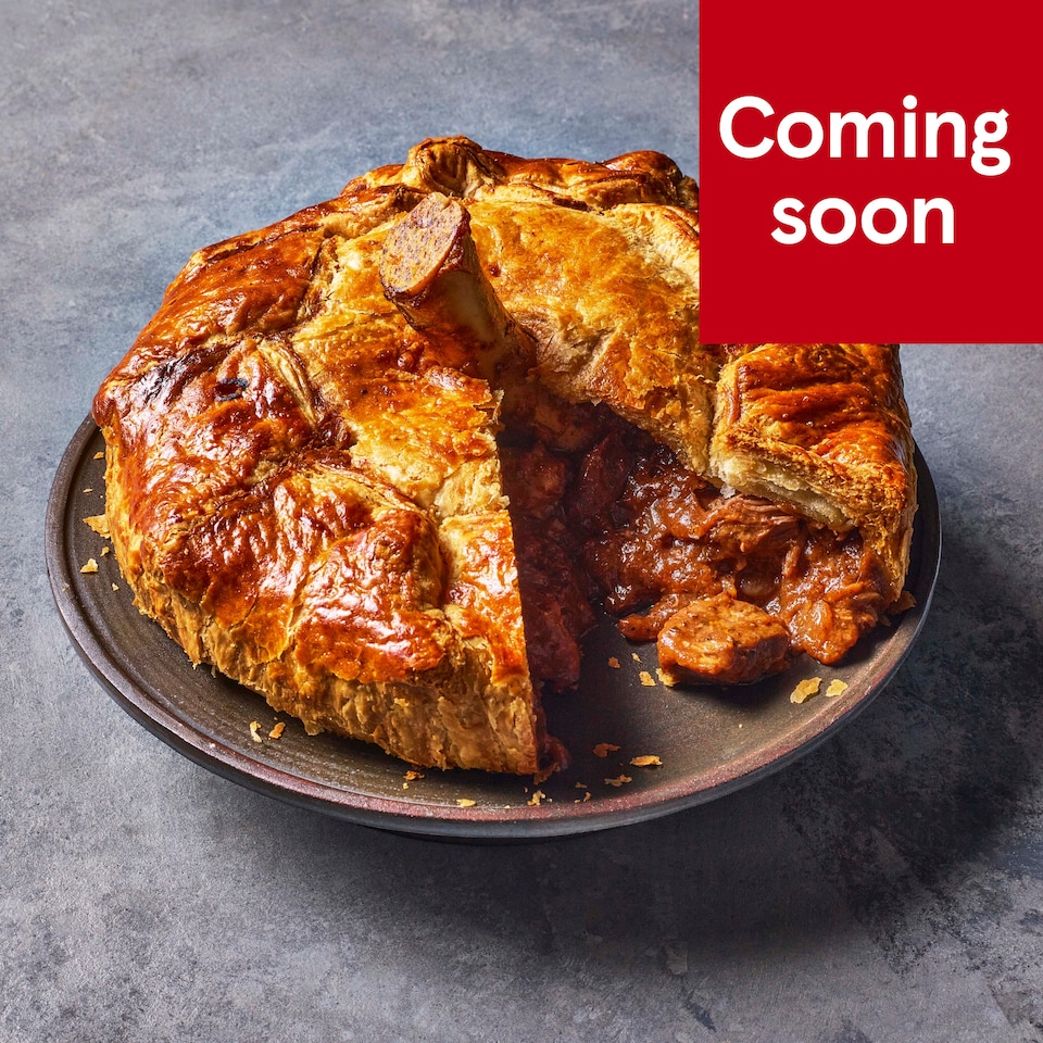 43. Tesco Finest Bone In Lamb & Port Pie 1.5kg (Serves 6)
