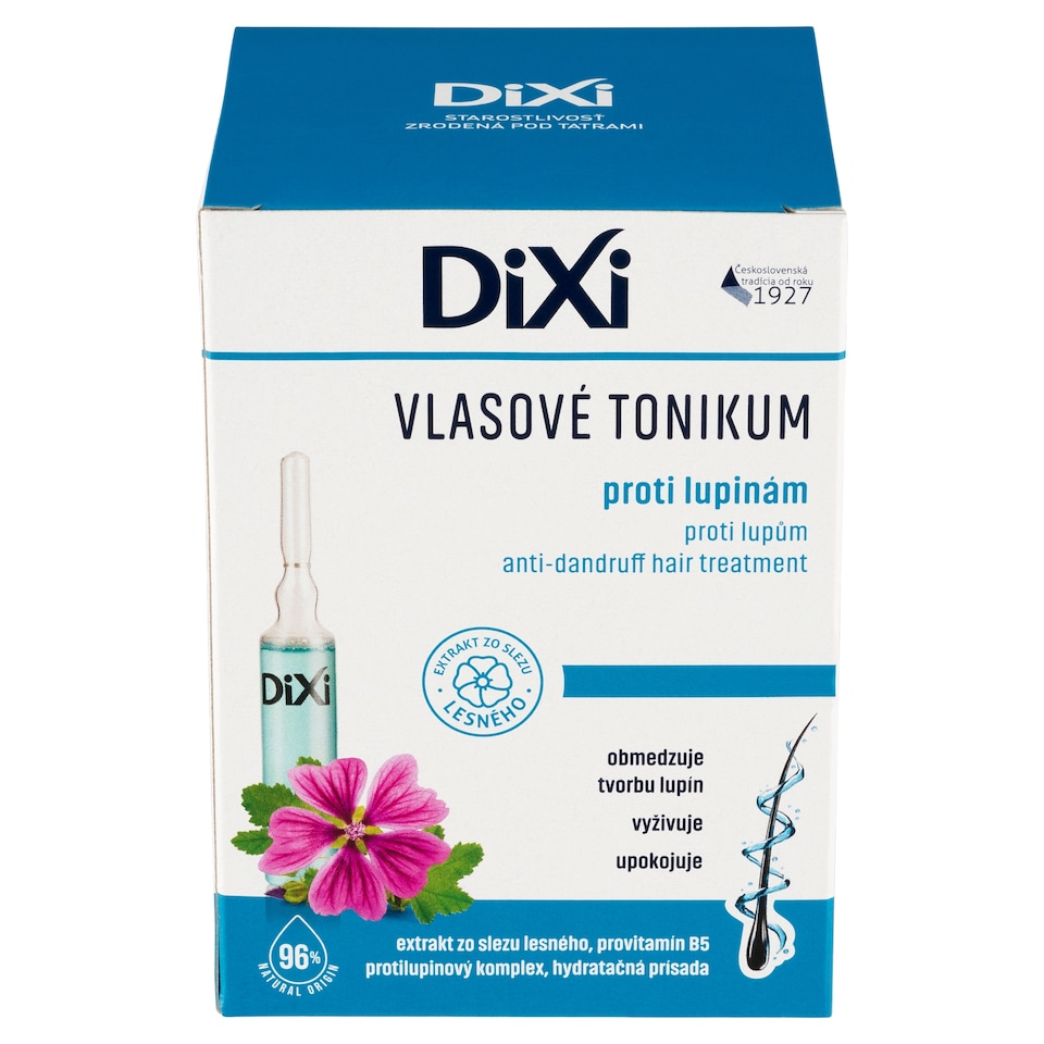 obrázok 1 z Dixi Vlasové tonikum proti lupinám v ampulkách 7 x 10 ml