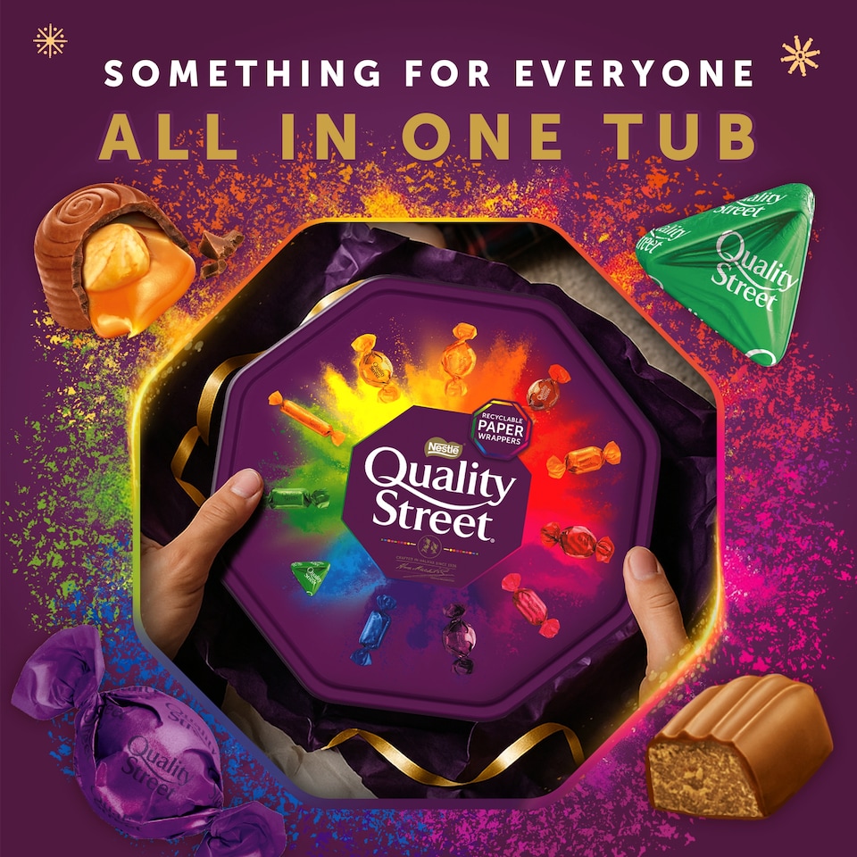 image 1 of Quality Street Chocolate Tub 550g