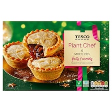 Tesco Plant Chef Mince Pies 6 Pack