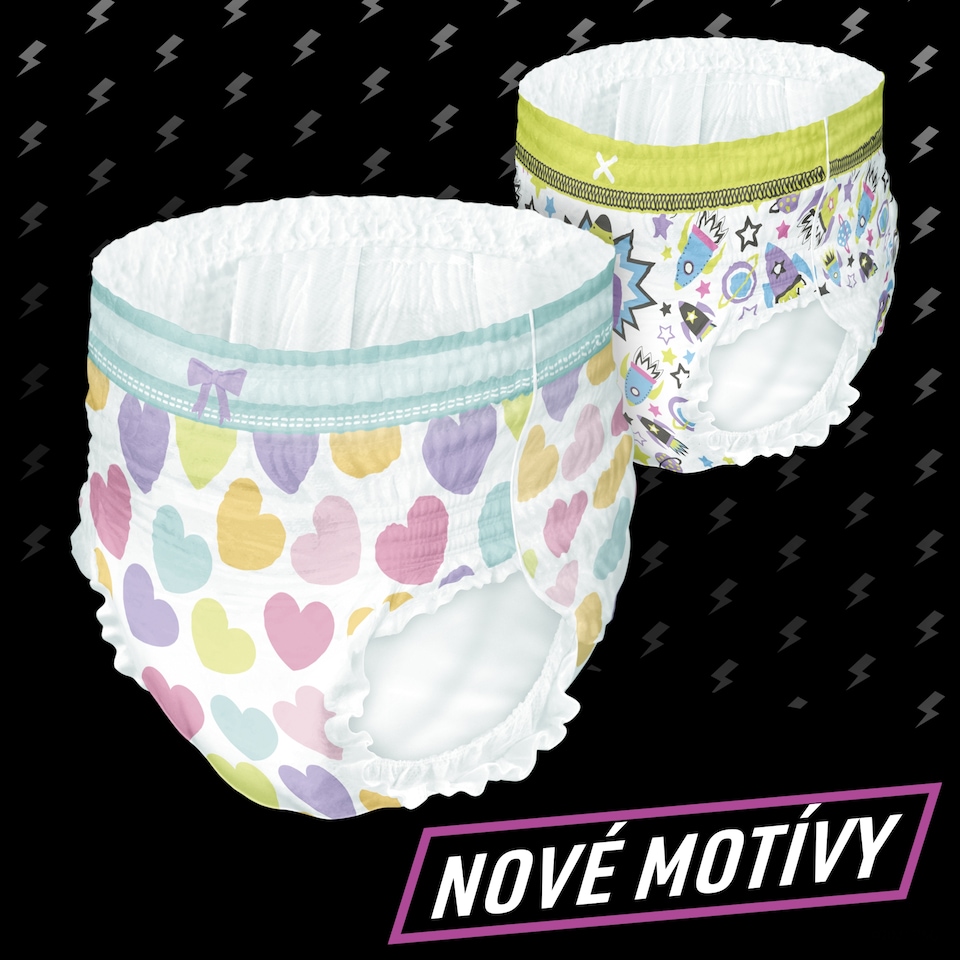 obrázok 1 z Ninjamas Pyžamové Nohavičky Srdiečka, 10 Pyžamových Nohavičiek, 7 Rokov, 17kg-30kg
