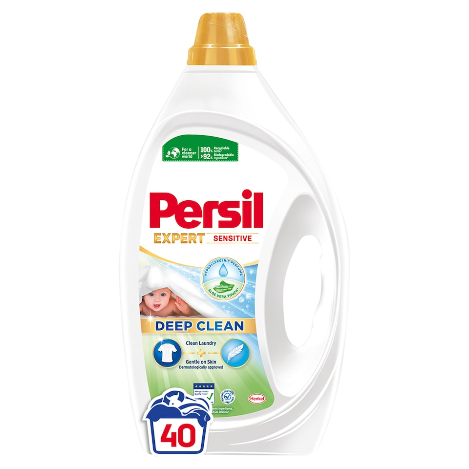 Obrázek 1 pro produkt Persil prací gel Sensitive pro citlivou pokožku 40 praní