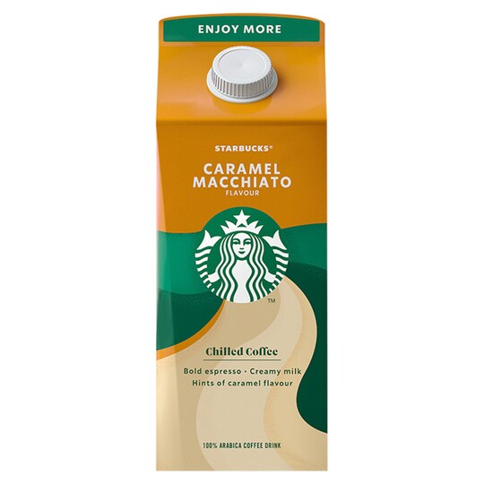 Starbucks Caramel Macchiato Flavoured Coffee 750Ml Tesco Groceries