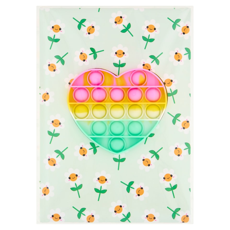 Pop-It Notebook with Butterfly 64 Sheets