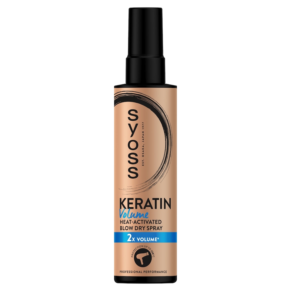 obrázok 1 z Syoss Keratin Volume sprej pre tepelnú ochranu vlasov 200 ml