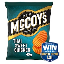 Mccoy's Thai Sweet Chicken Grab Bag Crisps 45G
