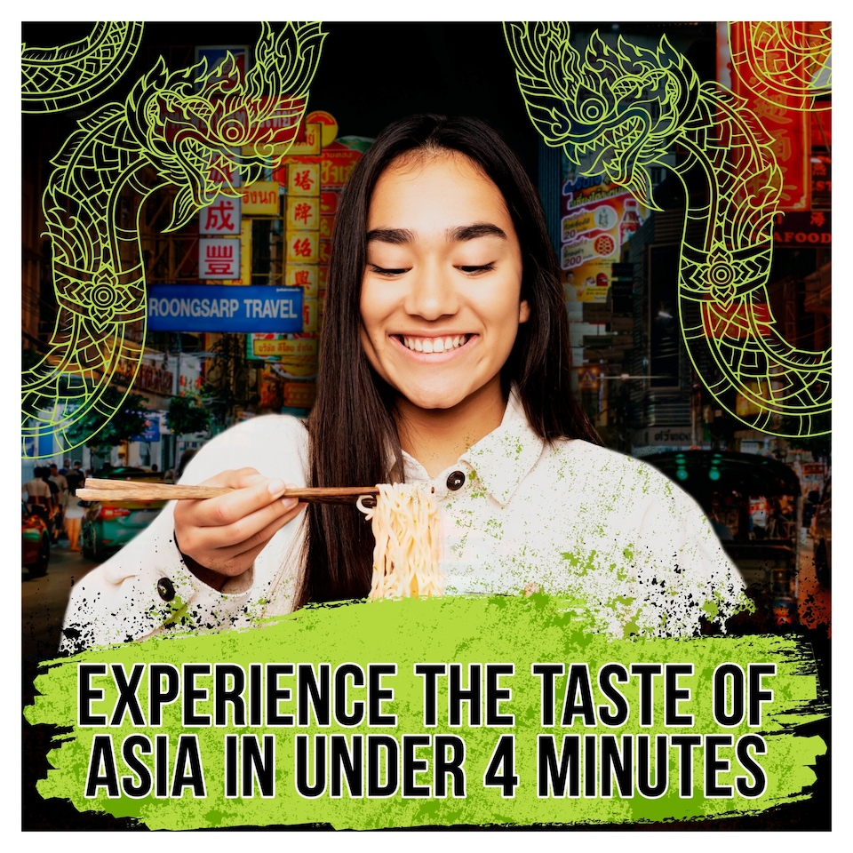 image 1 of Pot Noodle Fusions Thai Green Curry Instant Noodles 117g