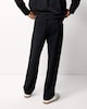 image 3 of The F&F Edit Straight Fit Cargo Trousers in Black
