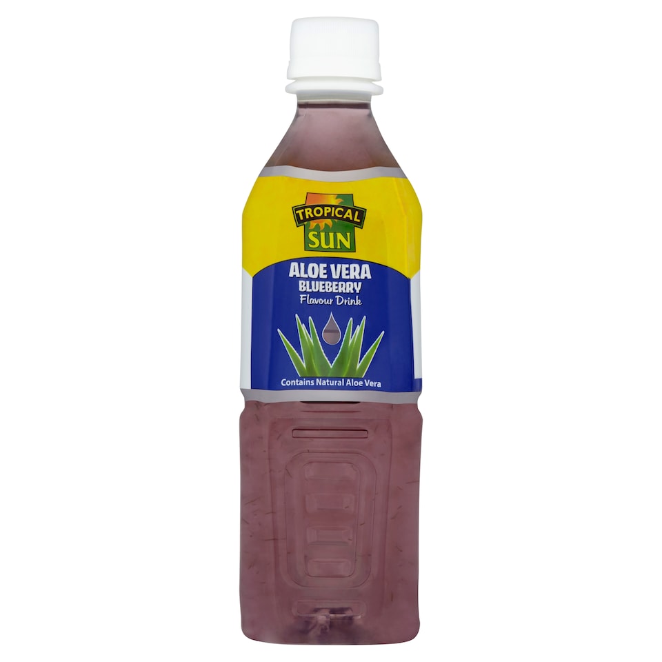 Tropical Sun Aloe Vera Drink - Blueberry Flavour 500ml