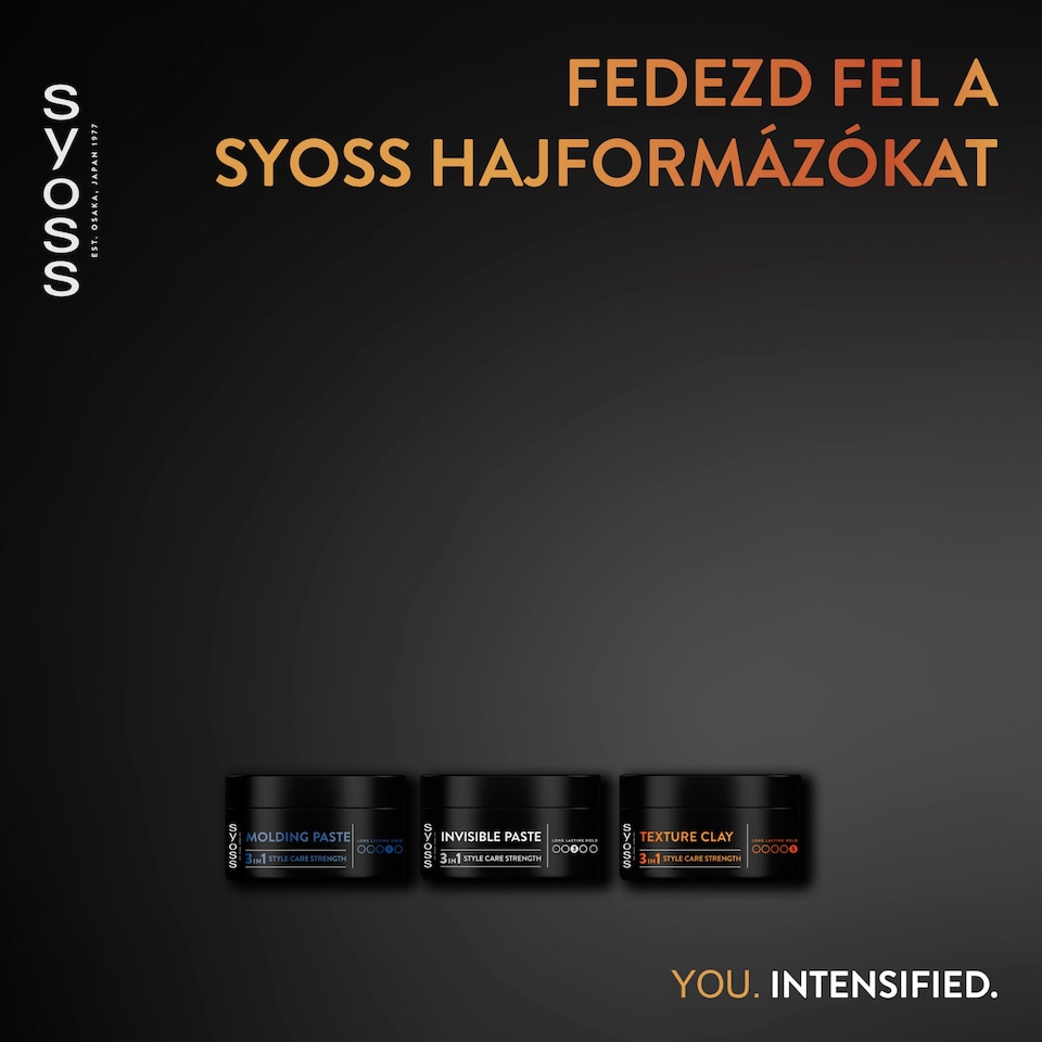 image 1 of Syoss Texture Clay 3in1 Style Care Strength 100 ml