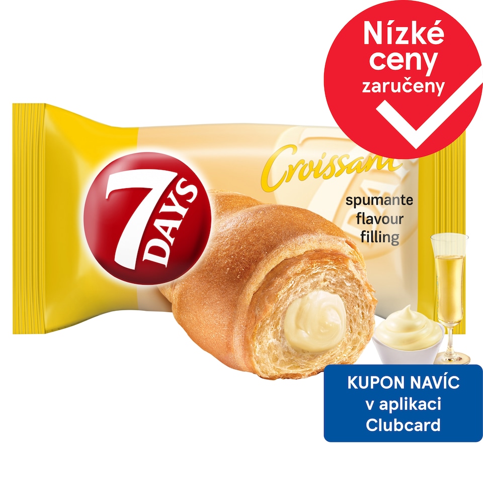 7 Days Croissant Spumante Flavour Filling 60g