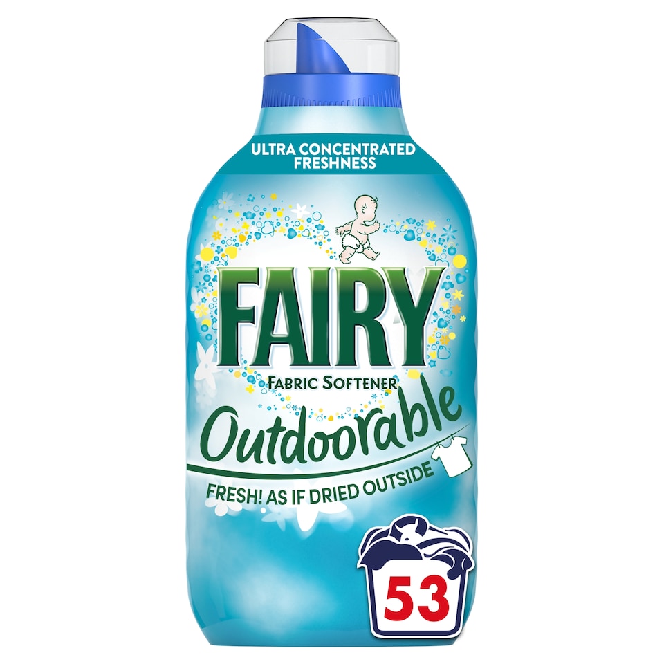 image 1 of Fairy Outdoorable Fabric Conditioner 53 Washes 742ml