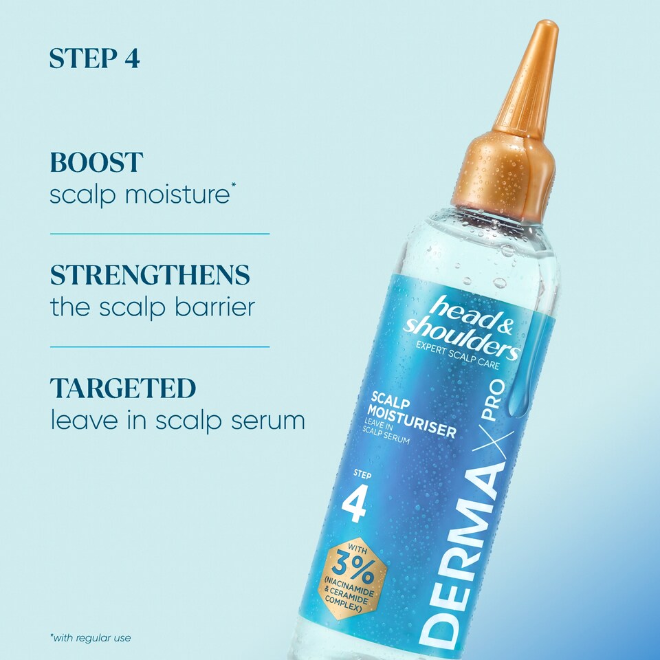 image 1 of Head & Shoulders DermaXpro Leave on Scalp Moisturiser Serum 145ml