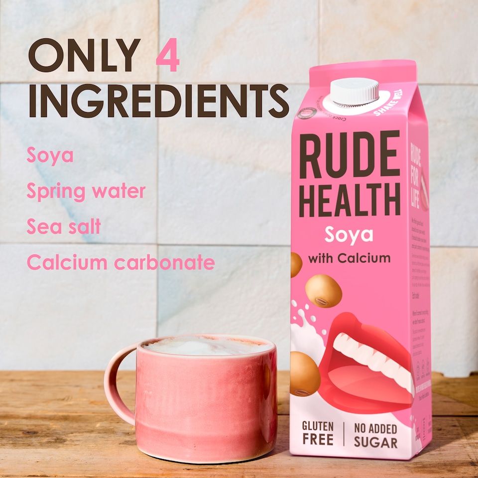 image 1 of Rude Health Soya Drink with Calcium 1L