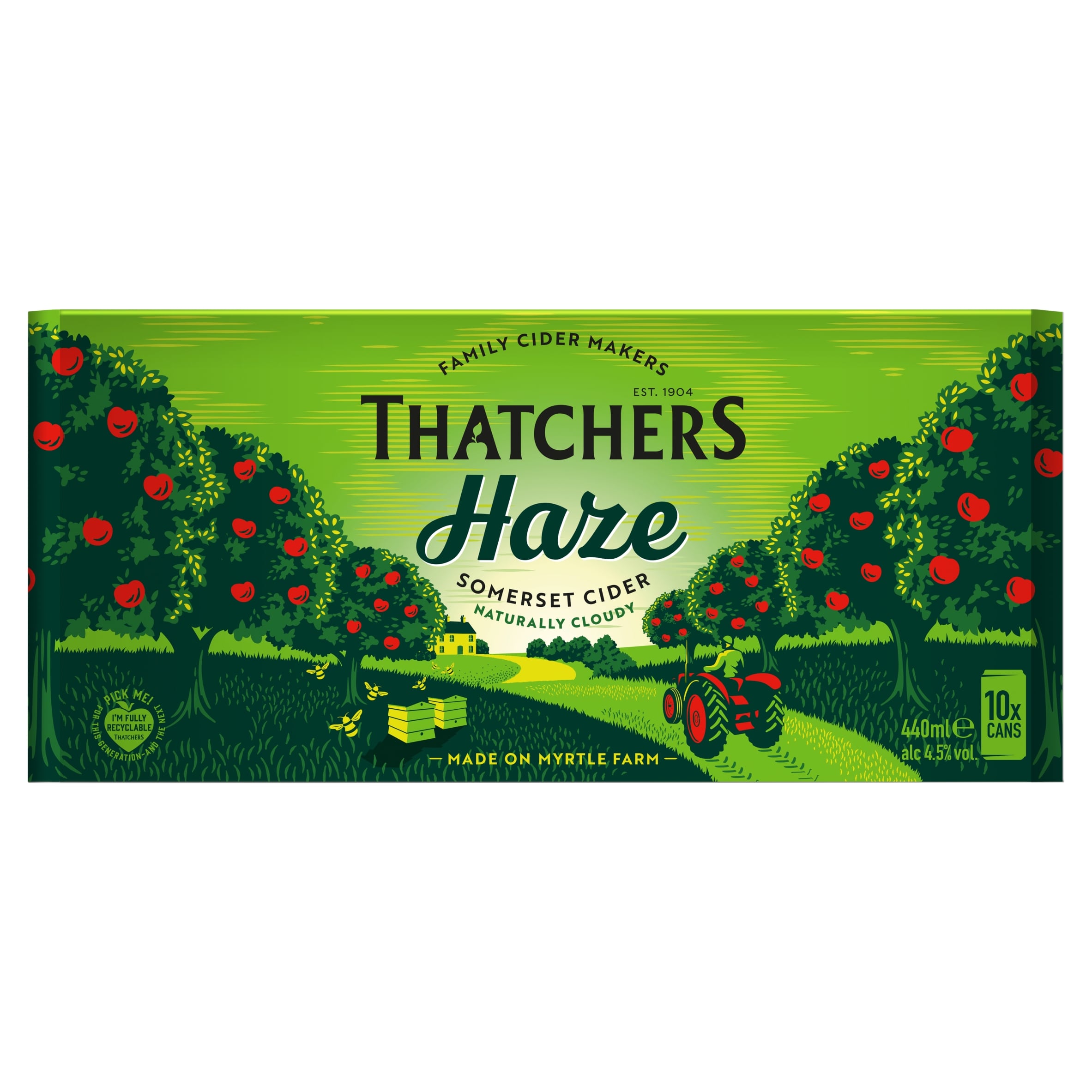 Thatchers Haze Cider 10X440ml Can