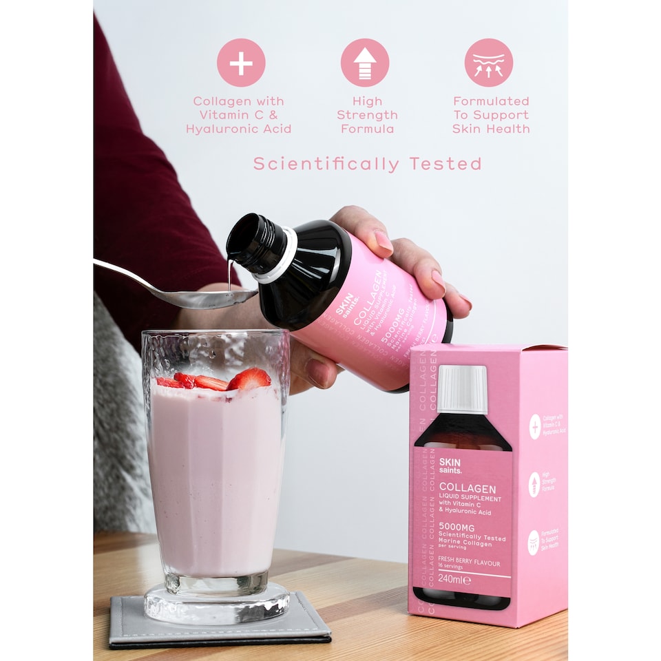 image 1 of Skin Saints Collagen Liquid Supplement 5000mg 240ml