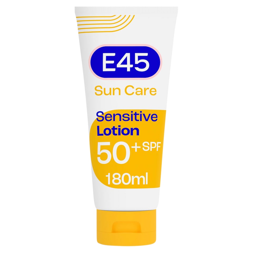 image 1 of E45 Sun Care Sensitive Lotion SPF50+ 180ml