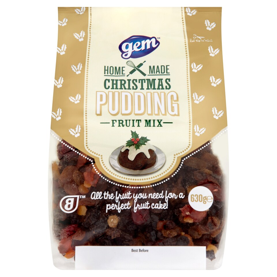 All In One Christmas Pudding Fruit Pack 630G