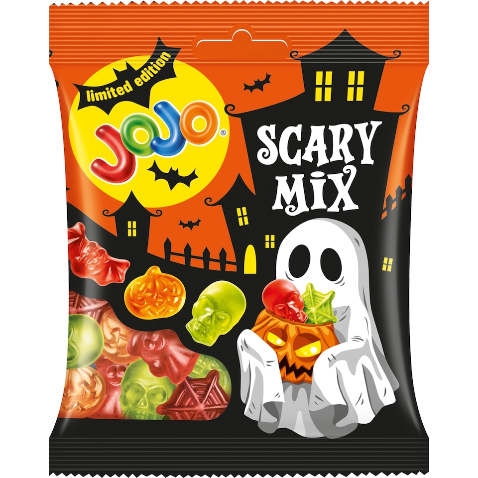 JOJO Scary Mix, Jelly with Fruit Flavors 80 g