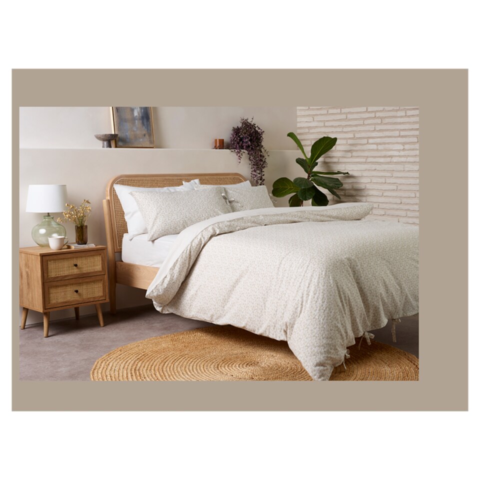 F&F Home Ditsy with Ties Duvet Set Double