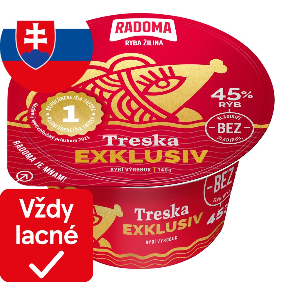 PRETO Ryba Žilina Cod Exclusiv 140 g