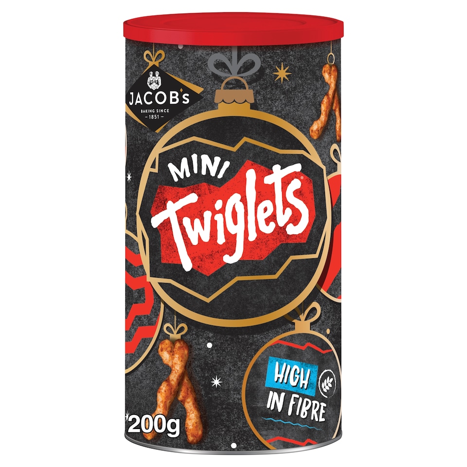image 1 of Jacobs Twiglets Christmas Caddy 200G