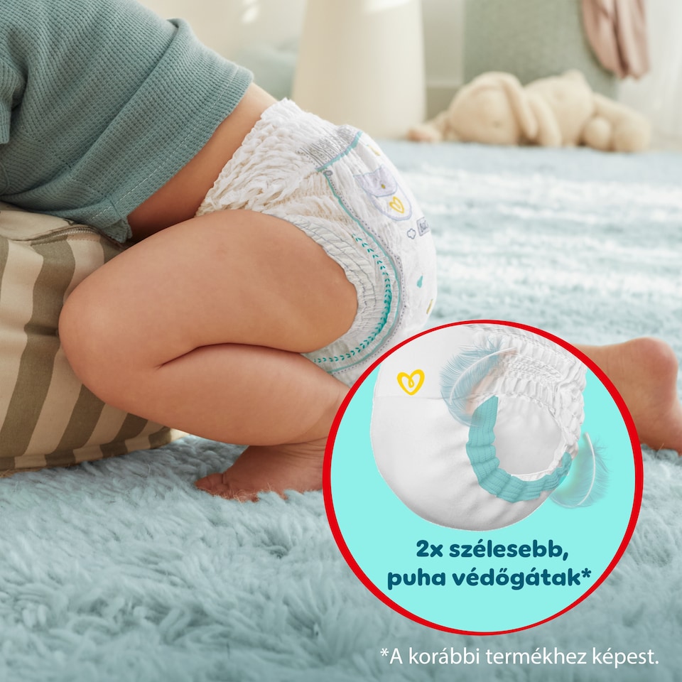 Pampers Premium Care Bugyipelenka, Méret: 7, 27 db, 15kg+  1. kép