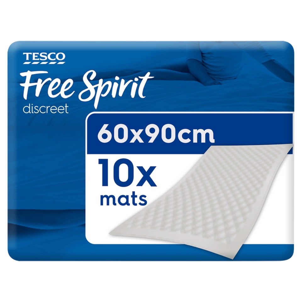 image 1 of Tesco Freespirit Chair & Bed Mats 10 Pack
