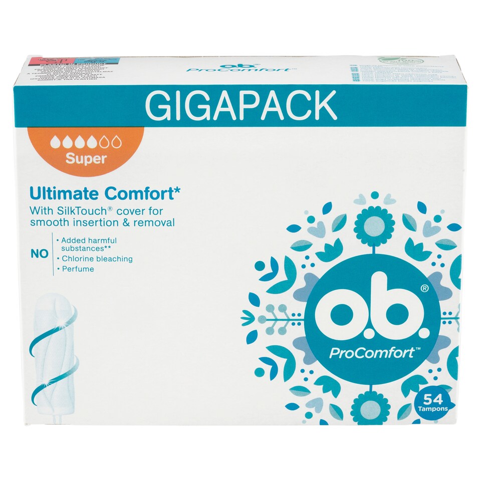image 1 of O.B. ProComfort Super Tampons 54 pcs