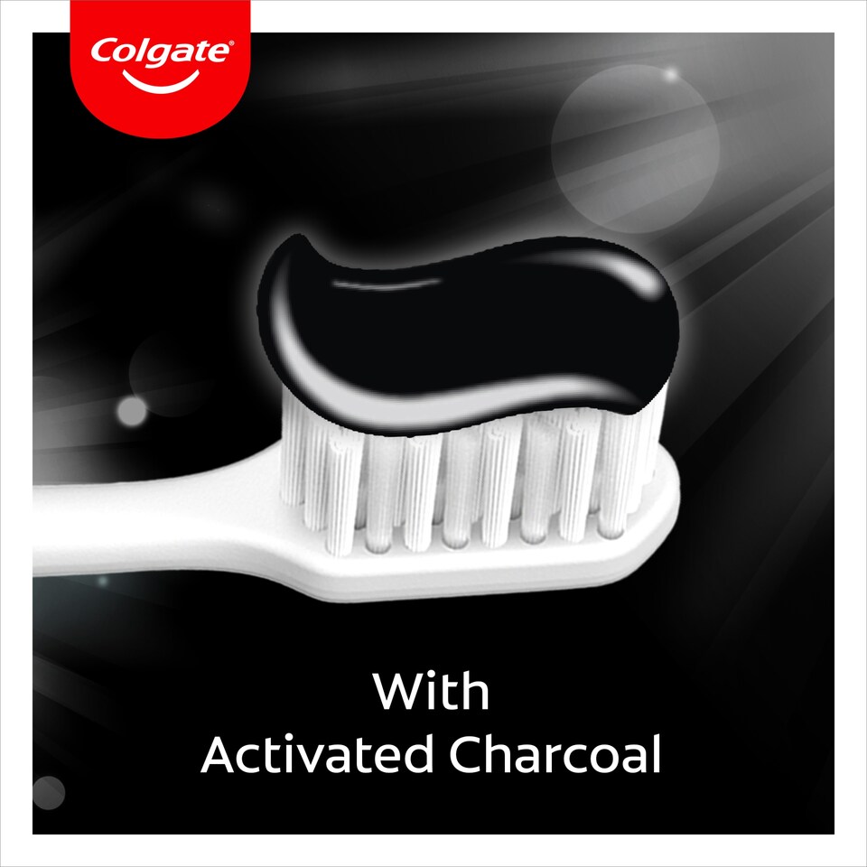 image 1 of Colgate Advanced Whitening Charcoal Toothpaste 75ml