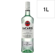 Bacardi Carta Blanca 1ltr