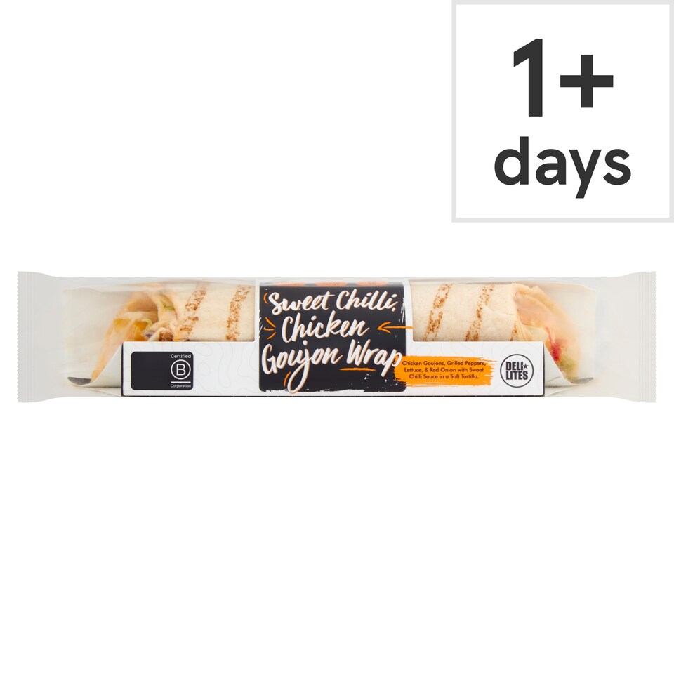 Deli Lites Sweet Chilli Chicken Goujon Wrap 203g
